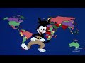 (UPDATED) Yakko’s World but only the countries my viewers are from