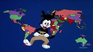 (UPDATED) Yakko’s World but only the countries my viewers are from