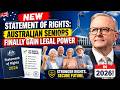 🚨 Australia Seniors Update 2026: New Rights Statement Could Change Everything 🇦🇺