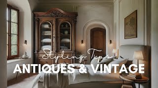 A Guide to Decorating with Antiques & Collectibles | Interior Design Inspirations