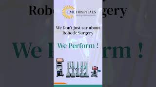 Step into the future of healthcare with advanced Robotic Surgery at EMC Hospitals 🤖💙