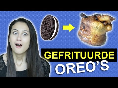 GEFRITUURDE OREO'S UITPROBEREN! || Let's try