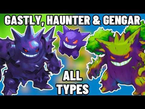 Gengar, Gastly &