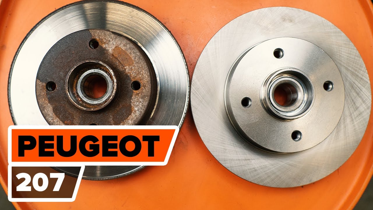 How to Change Rear Brake Shoes on Peugeot 207 How to Change Rear Brake Shoes on Peugeot 207