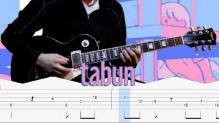 How to play | tabun(probably)-Yoasobi (guitar solo with tab lesson)