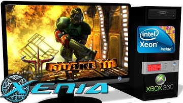 XENIA Xbox 360 Emulator - Quake III Arena (Ingame 60FPS) Vulkan. XBLA #1