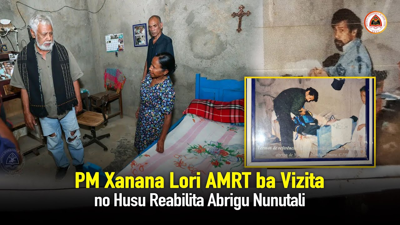 PM Xanana Lori AMRT ba Vizita no Husu Reabilita Abrigu Nunutali