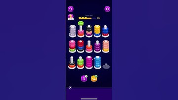 Nut Sort level 190 #games #gaming #puzzle