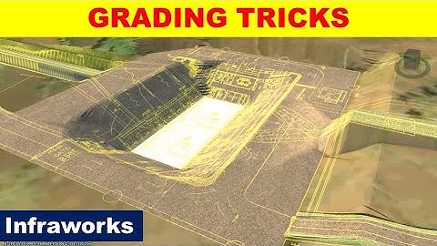 Autodesk Infraworks Grading Tricks