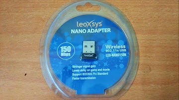 How to enable/ install wifi/install wifi hotspot for laptops & pc using  leoxsys wifi adapter