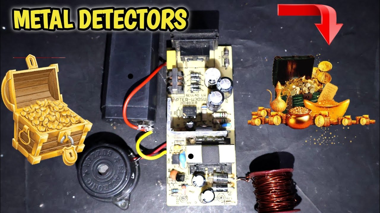 how to make gold detector machine at home - YouTube