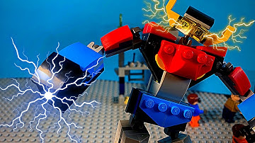 LEGO Stop Motion: An alternative way to build LEGO Creator 31124 Super-Robot