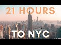 a 21-hour trip to NEW YORK from TORONTO | NYC Travel Vlog pt.1