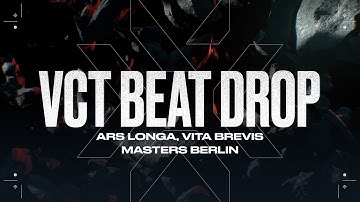VCT Beat Drop - VALORANT Masters Berlin - Audio Visualizer