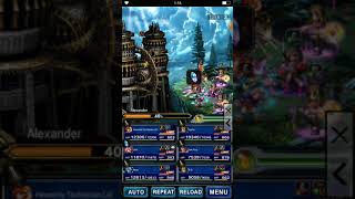 FFBE: Esper 3* Fight Alexander vs Sophia