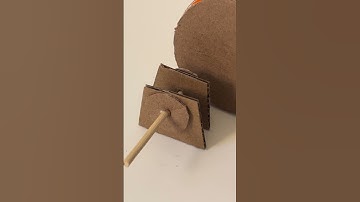 How to make a turtle robot from cardboard🐢📦🤖 #cardboardcraft #robotics