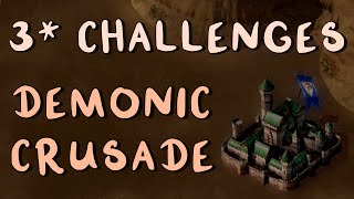 Demonic Crusade - 3 star all challenge stages (1-6) [Watcher of Realms]