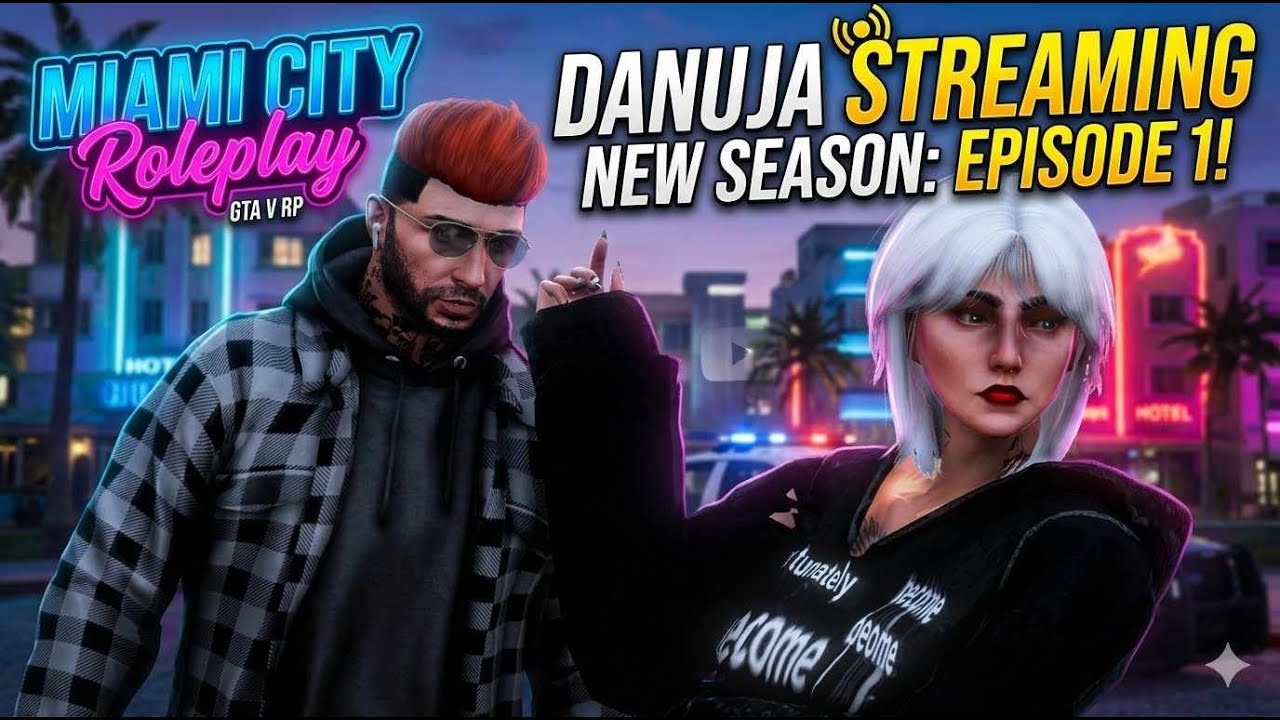 🔴 ! Live | Miami City Roleplay|Day 01 | Gta V | +18 | PD - YouTube