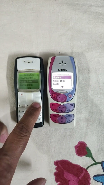 Nokia 1100 vs Nokia 2300 ringtones #shorts #viral #nokia 📱😊