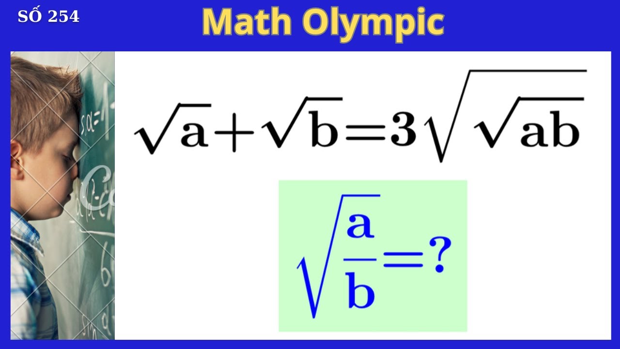 Đại số 9 - Học Toán Cùng Thầy Thắng: Giải bài toán Olympic ? - YouTube