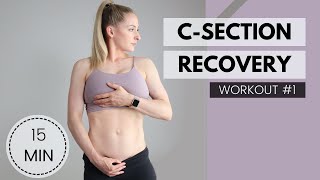 CSection Recovery Plan: Workout #1 heal and strengthen your body post Csection, postpartum