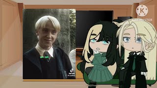 Narcissa and Lucius Malfoy react to Drarry - Gacha club reaction video