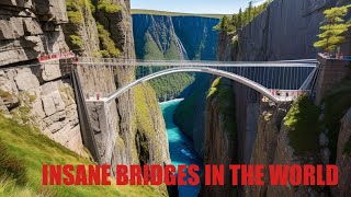 INSANE! These Bridges Are NOT For The Faint of Heart! #shorts  #viralshorts