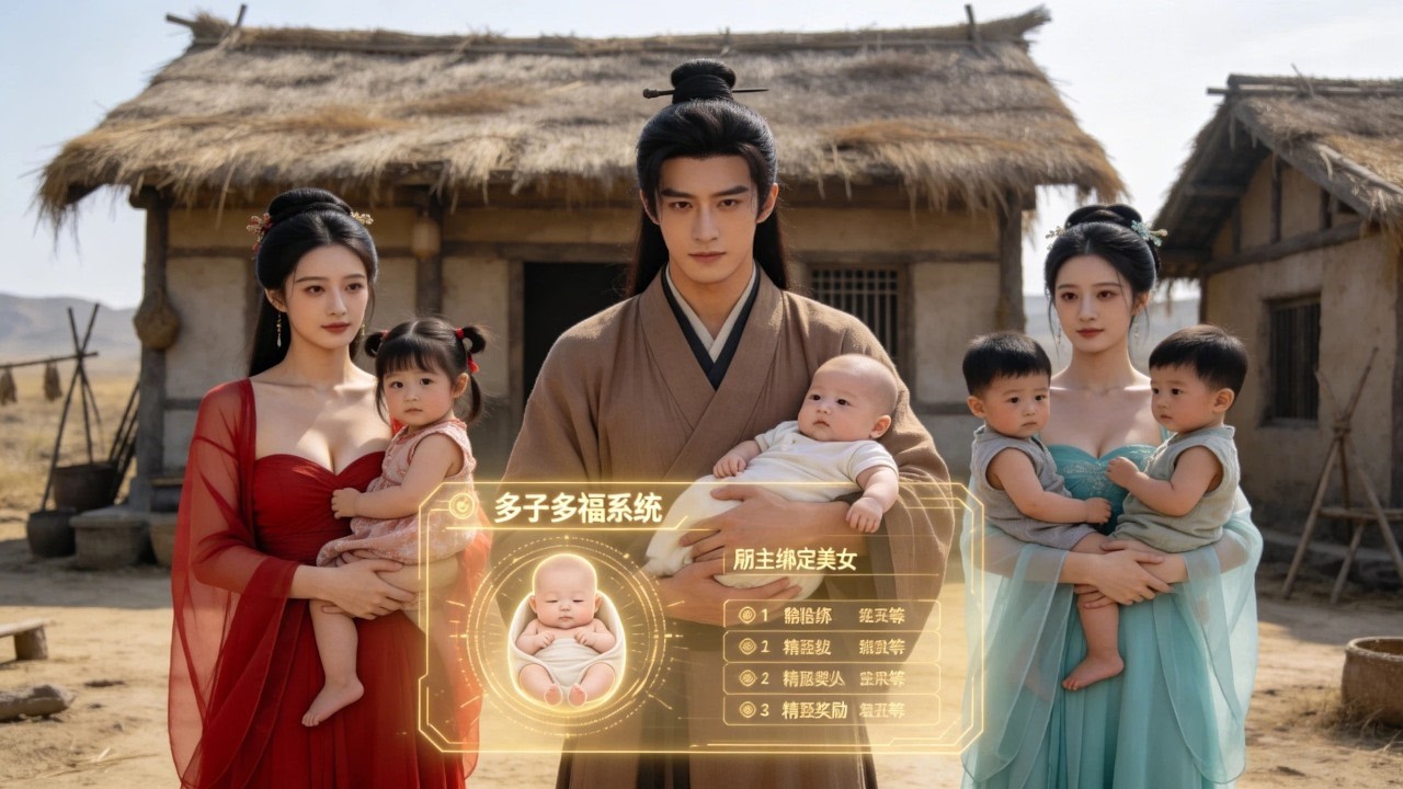 प्राचीन निकम्मे में पुनर्जन्म—सिस्टम जागा, परिवार को अकाल से बचाया