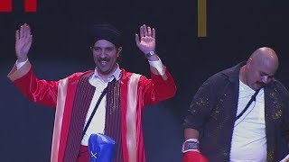 احمد امين وموال سوري - من مسرحية ورينا شطارتك