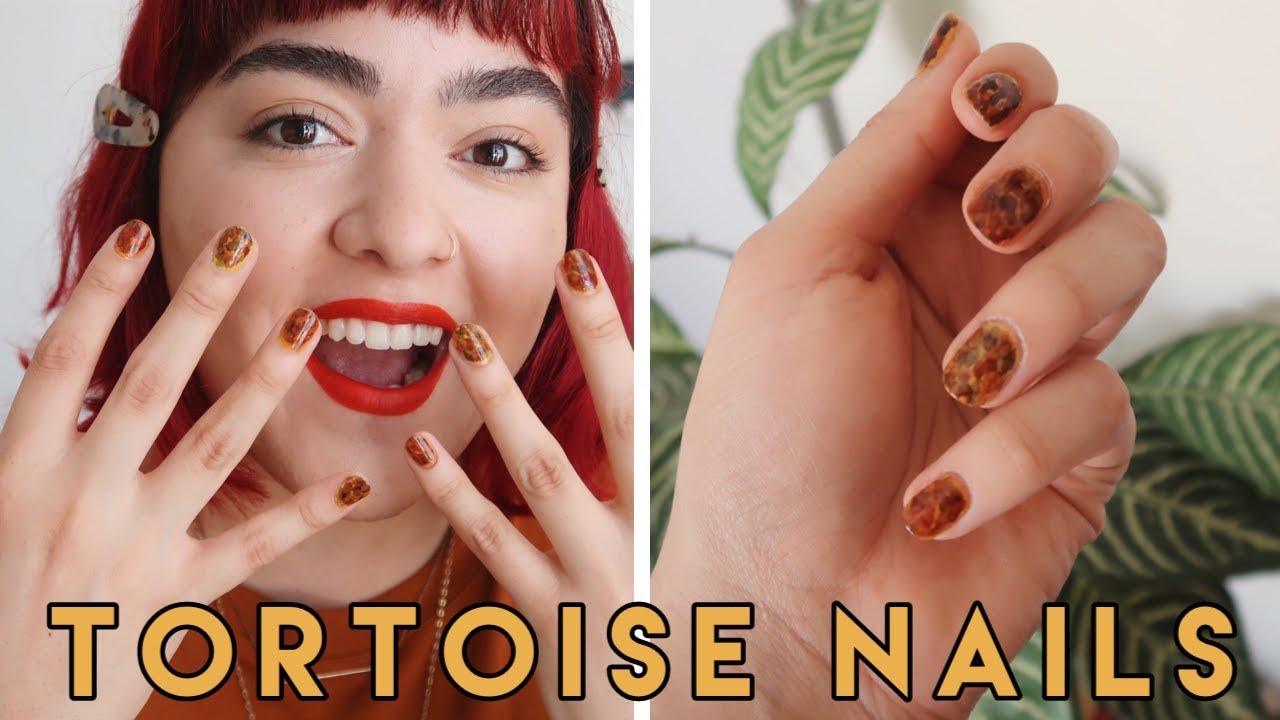 3. Step-by-Step Tortoise Nail Art Tutorial - wide 6