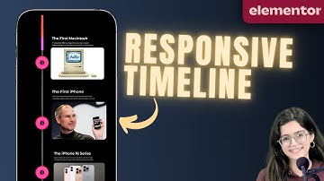 Maak ELKE responsieve tijdlijn in Elementor (GRATIS)
