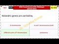 Q. 000028. Holandric genes are carried by