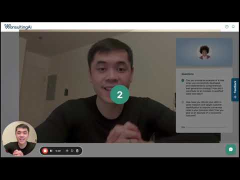 InterviewAI by Wonsulting Demo (January 2024) | Wonsulting