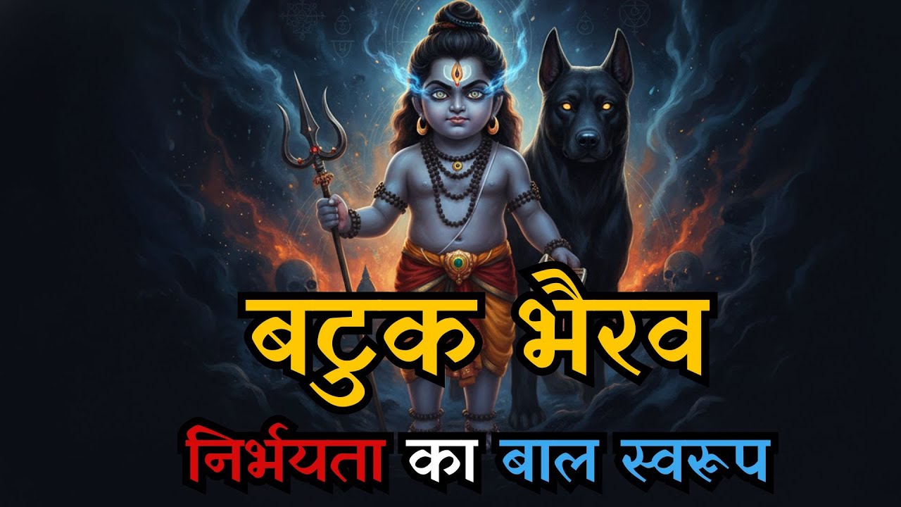 Batuk Bhairava: The Divine Child Guardian of Fear, Power & Protection | Sacred Story #batukbhairav