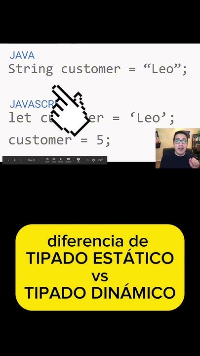 JavaScript es un lenguaje de tipado dinámico (parte 2) - YouTube
