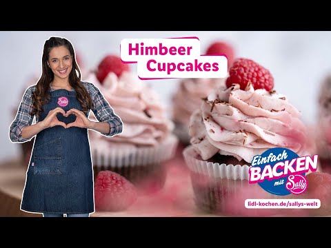 Video: Wie Man Amerikanischen Himbeercreme-Schokoladen-Cupcake Macht