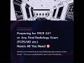  FRCR 2A or ANY Final Exiting Exam in Radiology (Theory based)! ALL YOU NEED TO PASS