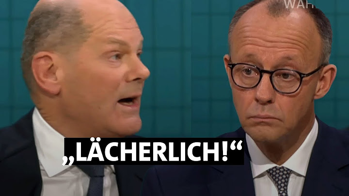 TV-Duell: Als Merz über Finanzierung spricht, wird Olaf Scholz deutlich.