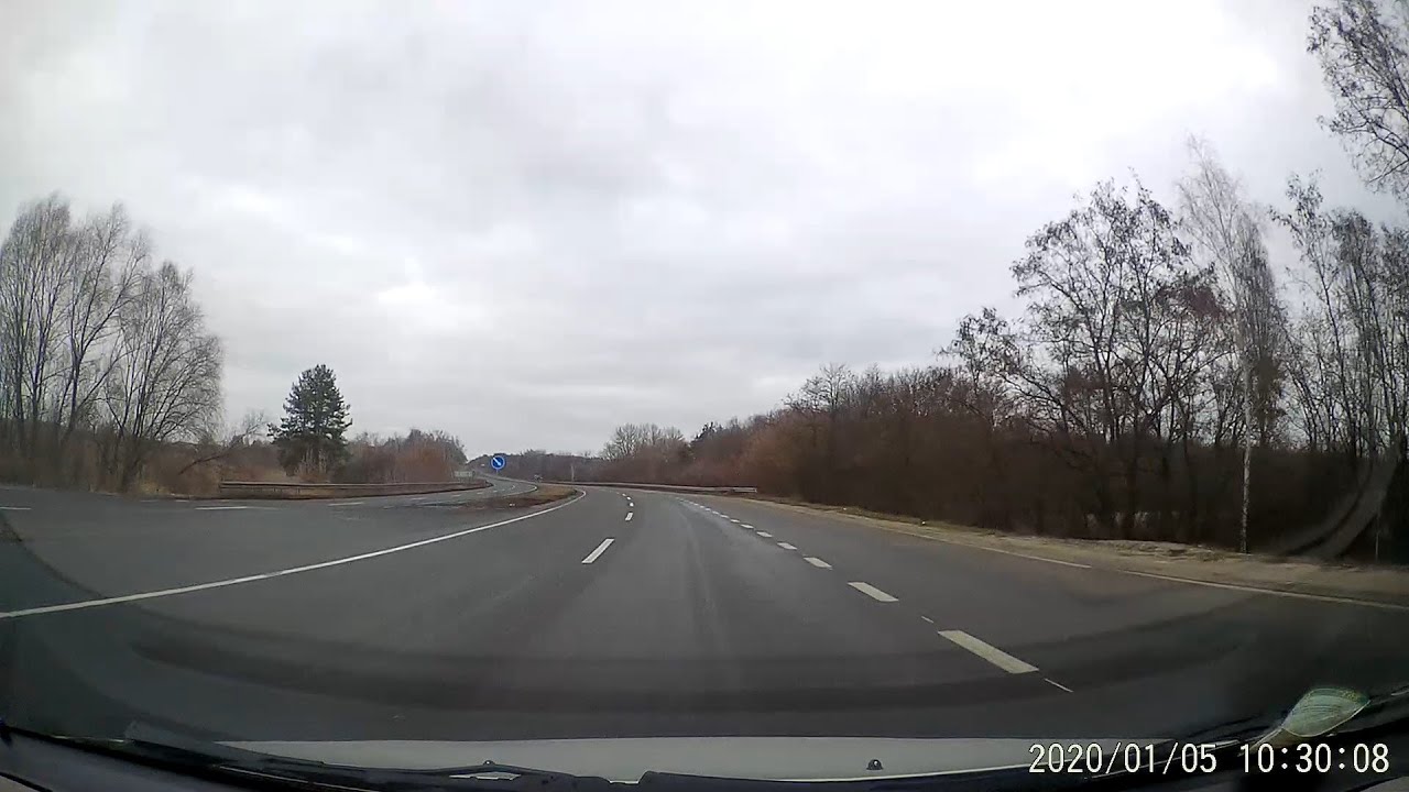 Звук авто на трассе
