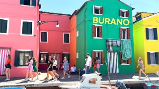 [4K] Burano, Island in Venice : The most colorful & beautiful village in the world.  2023