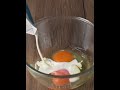 Banana Milk Egg Cake:Super healthy dessert, only 3 ingredients are needed #cooking #recipe #asmr