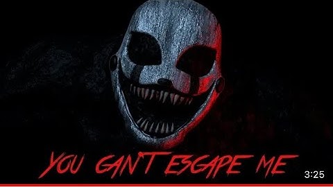 You can’t escape me