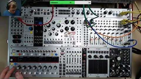 Ambient Eurorack Modular Livestream | Chords with the Five12 Vector Sequencer + Pedals