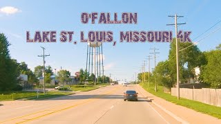 The Largest Suburb of St. Louis and More: O'Fallon & Lake St. Louis, Missouri 4K.