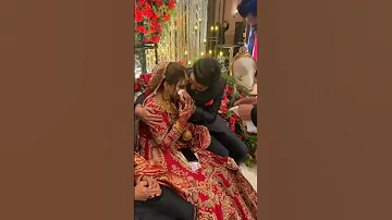 Wedding Special Beautiful Bride Status Emotional Video Heart Touching Moment Shorts Bride 
