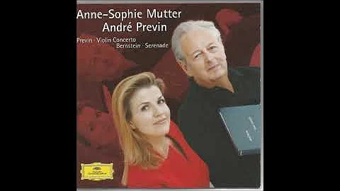 Andr Previn : Concerto for violin and orchestra 'A...