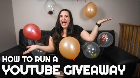 How to Run a YouTube Giveaway + GIVEAWAY | 3 Easy Steps to Set Up and Run a YouTube Giveaway Legally