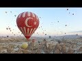 Hot air balloons in Cappadocia, Turkey. Воздушные шары в Каппадокии, Турция.
