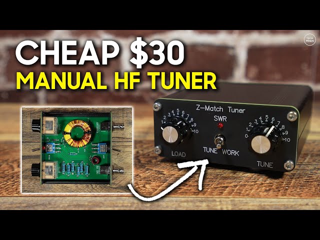 トランシーバー HF Band Antenna Tuner WELZ AC-200 A Cheap $30 Manual Z-Match HF Tuner - Does it work? - YouTube