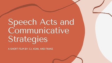 𝑆𝑝𝑒𝑒𝑐ℎ 𝐴𝑐𝑡𝑠 + 𝐶𝑜𝑚𝑚𝑢𝑛𝑖𝑐𝑎𝑡𝑖𝑣𝑒 𝑆𝑡𝑟𝑎𝑡𝑒𝑔𝑖𝑒𝑠 - 𝗮 𝘀𝗵𝗼𝗿𝘁 𝗳𝗶𝗹𝗺 シ